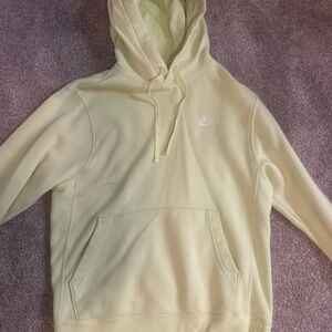 Nike Pastel Yellow Hoodie